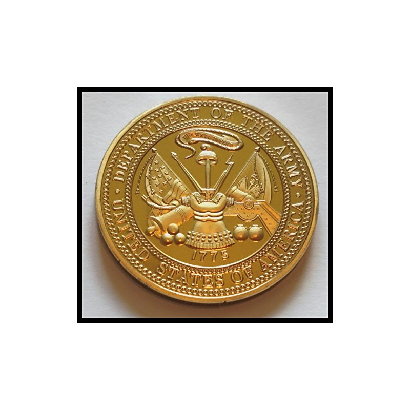 Army Intelligence and Security Command INSCOM Government Colorized Challenge Art