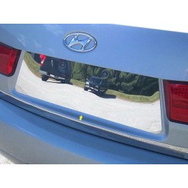 Trims Express fit:2006-2010 Hyundai Sonata License Plate Bezel Backdrop Trim Cover Sticker