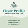 Simply Organic Peppermint Flavor, Certified Organic, 2 Fl Oz