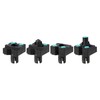 wolfcraft 4 clamping jaws with rest pins for painting I