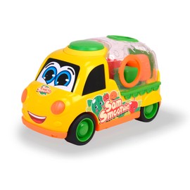 Dickie Toys ABC Sam Smoothie Toy Car (30 cm) - Large Game Car with Plug-In Game and Rattle Shapes for Sorting - Baby Toy from 1 Year (12 Months)