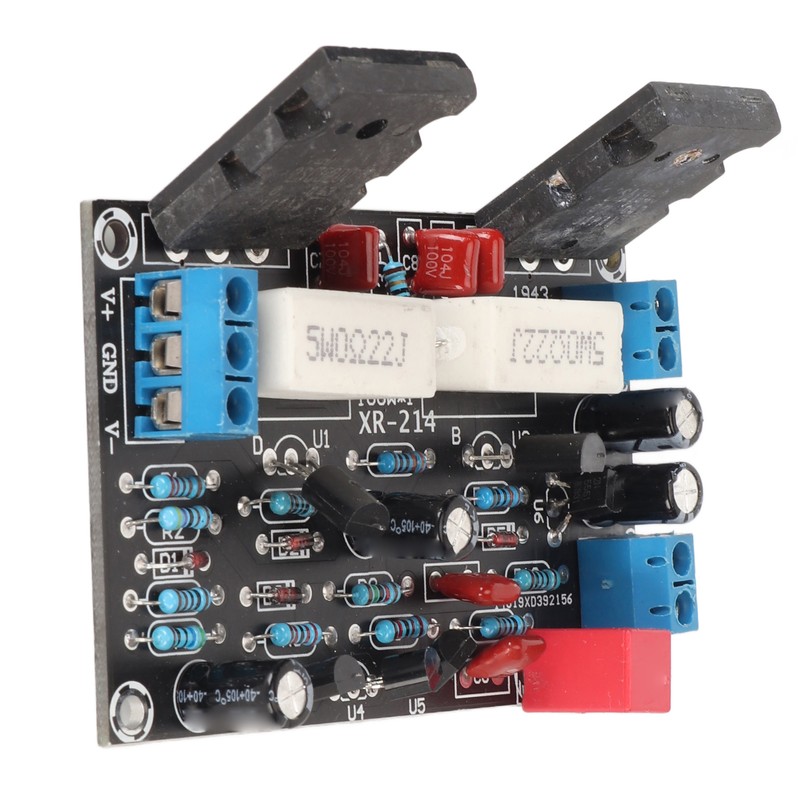 Power Amplifier Board Mono High Power 2SC5200 2SA1943 Quiet 100W