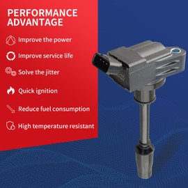 DrCax OEM Ignition Coil UF811 90919-02272 Compatible with Toyota Corolla 2020-2022 Prius 2016-2022 Prius AWD-e 2019-2022 Prius Prime 2017-2022 1.8L L4-1 Pack