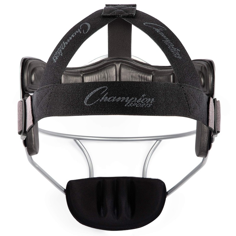 Champion Sports Fielder's Face Mask Softball Fielder's Face Mask, Silver,