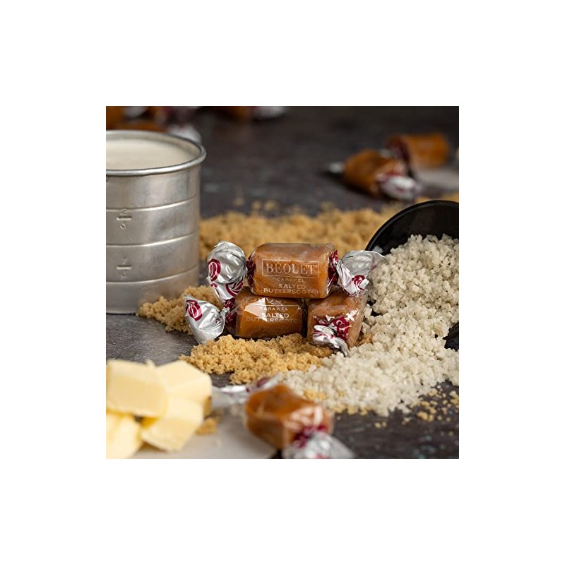 Béquet Caramel - Salted Butterscotch Gourmet Candy - Candy Individually