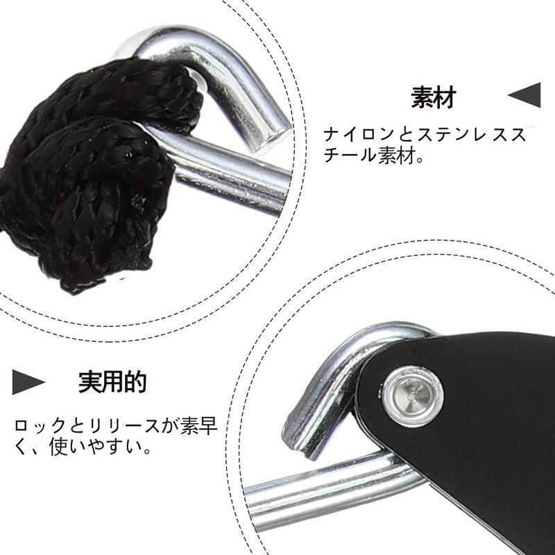 Rope Ratchet for Camping Rope Ratchet, Adjustable Bracket, Tarp Setup,