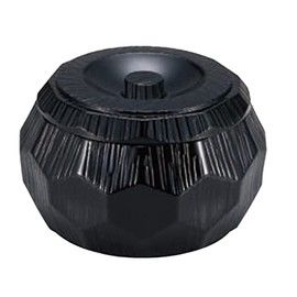 J-kitchens Hitsumabushi Container, Eel, Nishiki Turtle Shell, Rice Bowl, Black, 6.0 x 3.5 inches (15.1 x 9 cm), Made in Japan