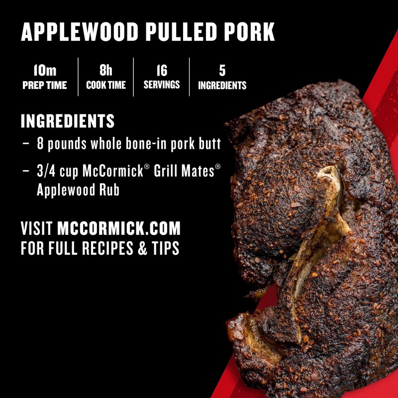 McCormick Grill Mates Applewood Rub, 6 oz