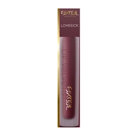 Excel Lip Velvetist, LV12 Lovesick, Matte Liquid Lipstick, A Captivating Dark Rosé