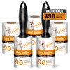 Cusbus Lint Rollers for Pet Hair Extra Sticky, [450 Sheets/5