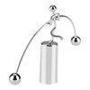 ORFOFE Balance Cylinder Weightlifting Man Tumbler Iron Desktop Ornament Metal