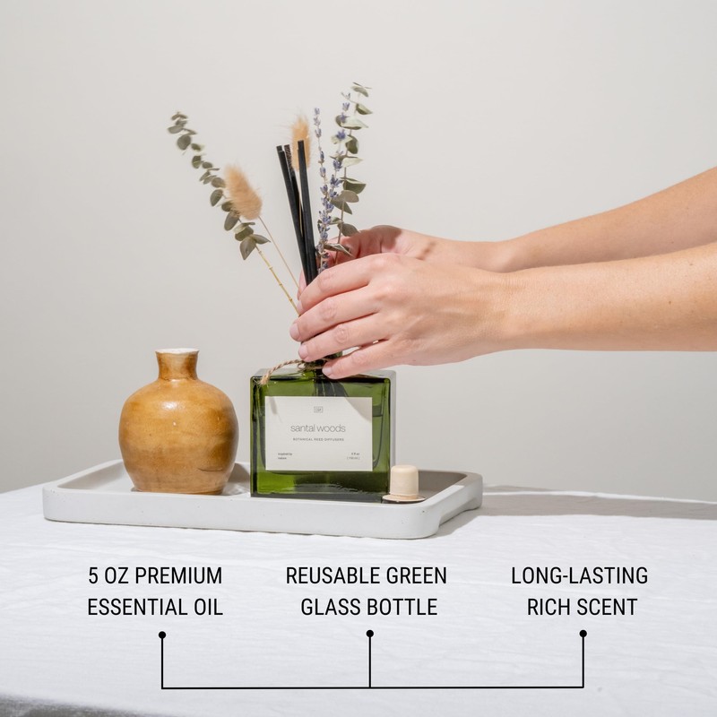 Craft & Kin Reed Diffuser with Dried Flowers | 5