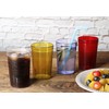 New Star Break Resistant Restaurant Stackable Tumblers, 8-Ounce, Clear, Set