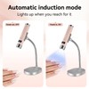JODSONE Magnetic Bracket U V LED Nail Lamp Cordless Rechargeable