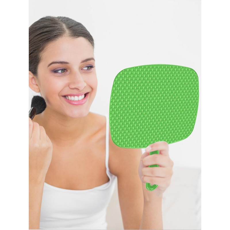 BEFUI Extra Large Handheld Mirror，Hand Salon Mirror with Handle for
