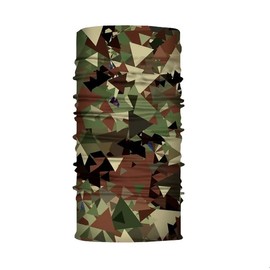 4Trails Neckwear Tubular Snood Gaiter Bandana Face Covering Mask Windproof Scarf for Outdoor Sports Motorcycle Skiing Running Cycling Army Camouflage (Army Camouflage S67)