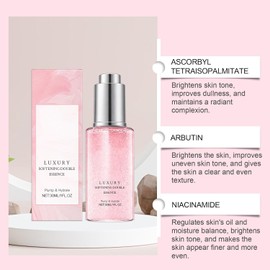 Sérum Facial Doble Concentrado Textura Ligera para Todo Tipo de Piel Hidratación, Preparación Antes Del Maquillaje, Textura ligera, refrescante y de fácil absorción.