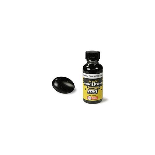 AL305 ALC305 Aalcladd II Lacquers Gloss Black Base Airbrush Paint