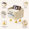 Desktop Organizer with Tissue Storage for School & Home –