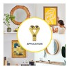 OOK 50025 Professional Picture Hangers, Art Hangers, Brass, Reusable Picture