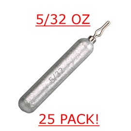 Reaction Tackle- Lead Drop Shot Weights - dropshot sinkers, 5/32 oz