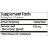 Senna Leaf 470mg // 200 Capsules // Pure // by
