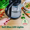 bella 1.7 Liter Glass Electric Kettle, Quickly Boil 7 Cups