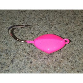 T&A Jigs 15PK TOG BLACKFISH HOT PINK SHEEPSHEAD Ocean Sea Sweeper JIGS Tautog Porgy Jig - 3/4oz