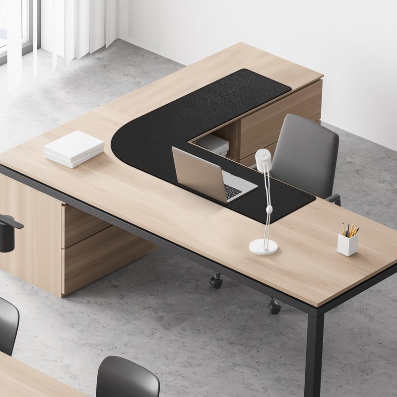 MAIDERN (43.3” + 43.3”) x 13” L Shaped Corner Desk