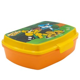 ALMACENESADAN 4829 Back to School Mike Crack Rectangular Lunch Box, Multi-Colour, Reusable, BPA Free