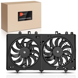 A-Premium Engine Radiator Cooling Fan Assembly with Brushless Motor Compatible with Select Subaru Models - Outback/Legacy 2020 2021 2022 2023 2024, 2.5L - Replace# 45121AN00A, 45121AN01A