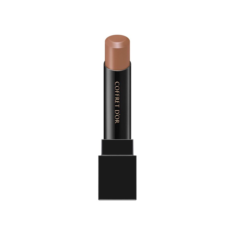 Coffret d'or Skin Synchro Rouge BE-242 Lipstick, Unscented, Beige, 0.1