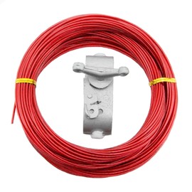 So De Pm Pool Tarpaulin Wire Rope Diameter 2 mm Length 21 m Tension Rope Tension Wire Rope for Pool Tarpaulin