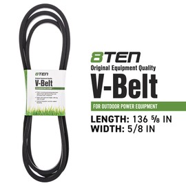 8TEN Belt PTO Clutch Kit for Exmark Lazer Z HP LHP4420KC LHP4417KA LHP4418KC LHP4419KA 1-413093 103-0690 Zero-Turn