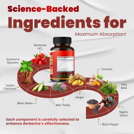 Vegatot Glucosavior Berberina 150 Cápsulas