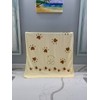 Thirsty Bee Microfiber Bear Pattern Bath Towels Set (Cream &