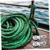 NOLITOY 2pcs Stainless Steel Pulley Blocks for Kayak and Boat