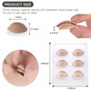 Pretty memory 3 Pairs Eyelids for Lash Practice Replacement Eyelids
