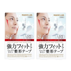 SHO-BI Magilabo MG22124 Strong Fit Type Face Line Shaping Tape, 100 Sheets x 2 Sets