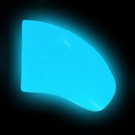 Purrdy Paws 40 Pack Soft Nail Caps for Dog Claws Blue Glow-in-The-Dark Small