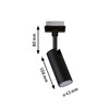 Paulmann 95598 3-Step-Dim Tubo URail LED Individual spot 170lm 4W