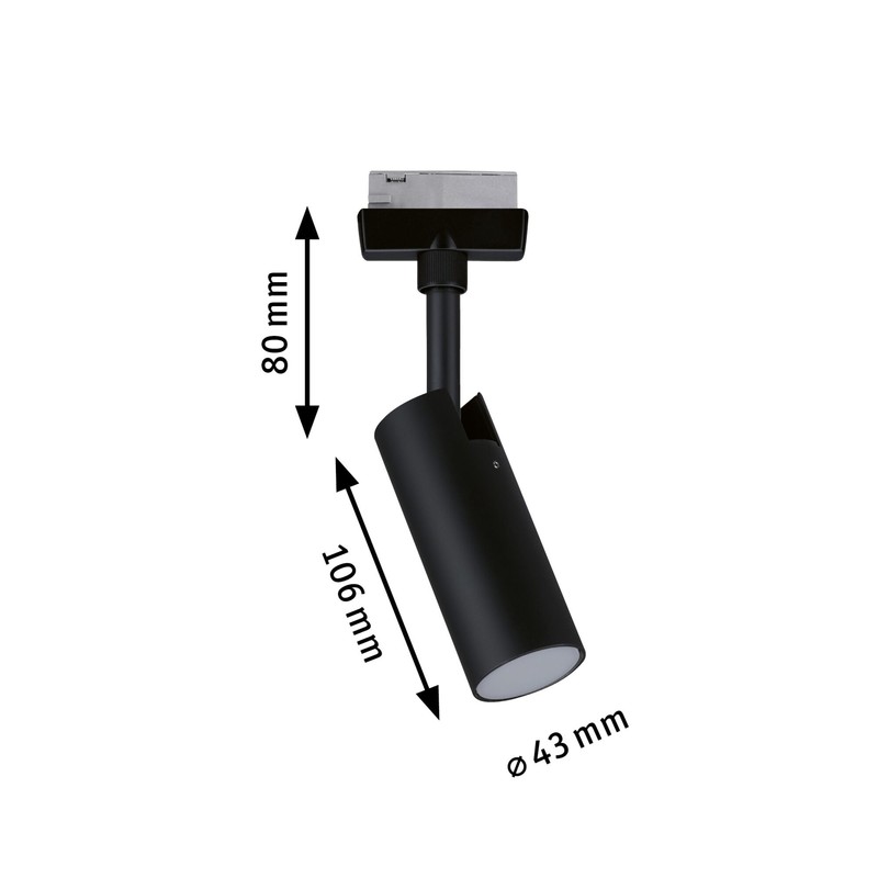 Paulmann 95598 3-Step-Dim Tubo URail LED Individual spot 170lm 4W