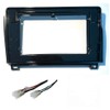 10.1 Inch Car Stereo Radio Install Dash Kit and Wire Harness -Made for Toyota: 2008-2012 Sequoia, 2007-2013 Tundra -No Factory External Amp Vehicles Only