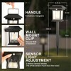 Icnice Solar Pathway Lights Outdoor, 6 Pack Bright Solar Lights