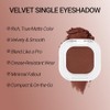 Erinde Monocromo Sombras Para Ojos Matte, Resistente al Agua, E07