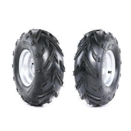 Unbranded 2pc 16x8-7 Tires Wheels Rims 3 Stud 16x8x7 ATV Quad Go Kart Taotao Coolster 125