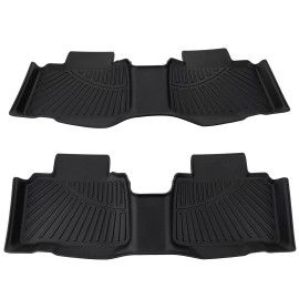 TWOM Floor Mats for 2015-2025 Ford Edge Front & Rear All Weather TPE 3D Liners 3pcs