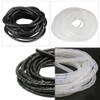 Spiral Cable Wrap -25 Ft 3/8" Cable Management Sleeve Organizer