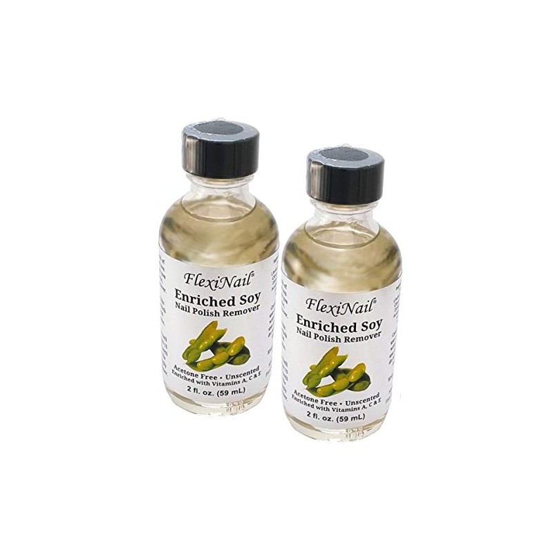 FlexiNail Enriched Soy Nail Polish Remover