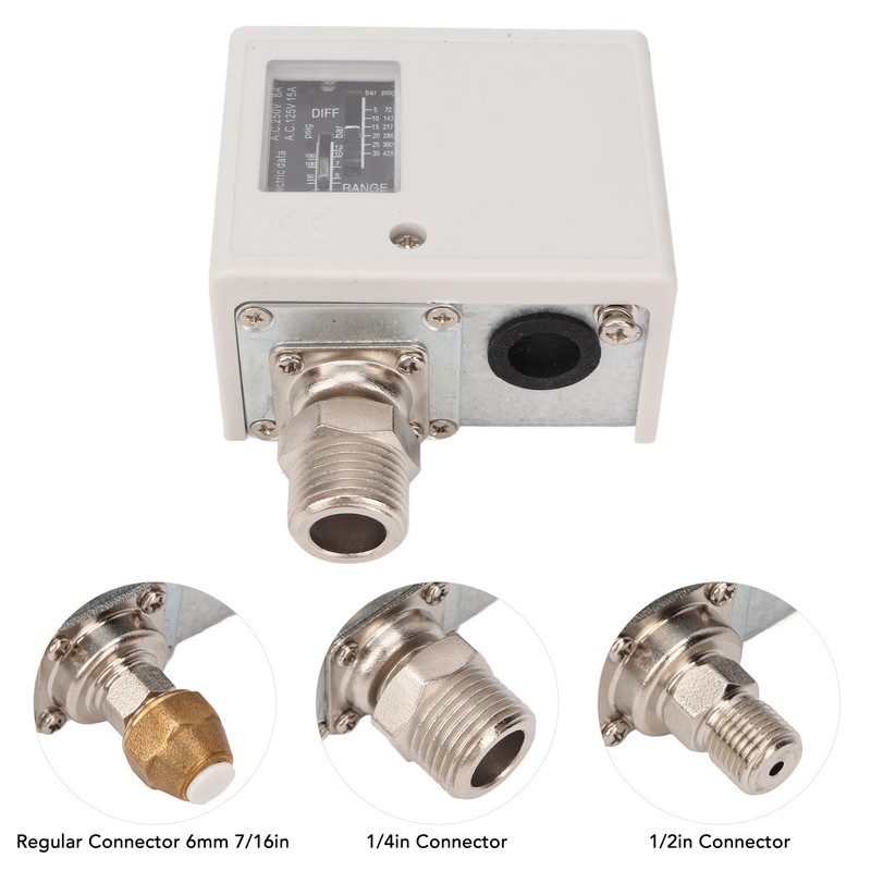 Air Pressure Switch Compressor Boiler Dryer Controller 30KG Heavy Duty